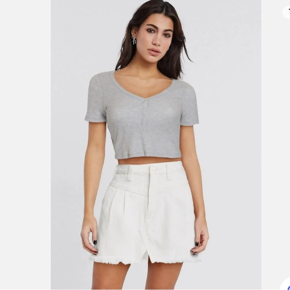 Free People Denim Skirt 🤍 25